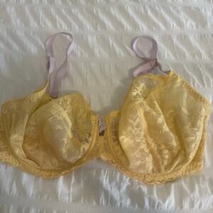 Freya Yellow Plunge Bra Size 36H US/36FF UK
